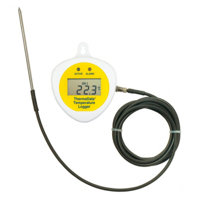 296051 REGISTRADOR DE DATOS THERMADATA TD1C CON SENSOR INTERNO Y EXTERNO