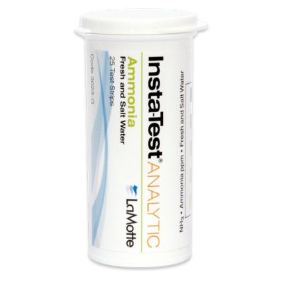 3023-G TIRAS REACTIVAS INSTA-TEST® AMONIO. 0-6 PPM (25 TEST)
