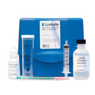 3042-01 KIT DE TITULACIÓN AMONIO CUATERNARIO (QAC). RANGO ALTO