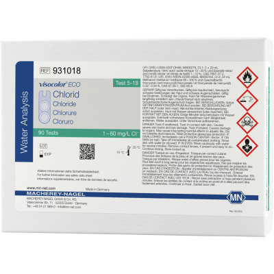 931018 KIT COLORIMÉTRICO VISOCOLOR ECO CLORURO