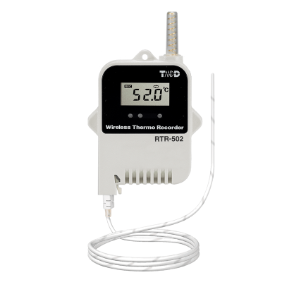 RTR-502 REGISTRADOR DE TEMPERATURA POR RADIO FRECUENCIA T&D SERIE 500 CON SONDA EXTERNA