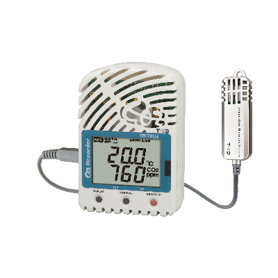 TR-76Ui-S REGISTRADOR TEMPERATURA (ALTA PRECISIÓN), HUMEDAD Y CO2