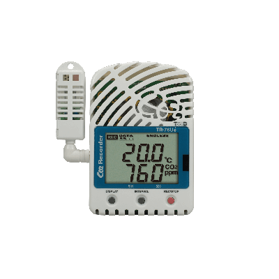 TR-76Ui REGISTRADOR TEMPERATURA, HUMEDAD Y CO2, CONEXIÓN USB