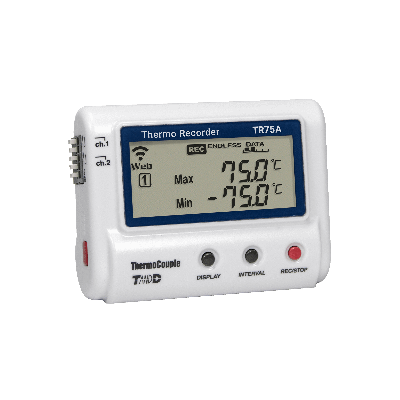 TR75A DATA LOGGER WIFI TEMPERATURA 2 CANALES