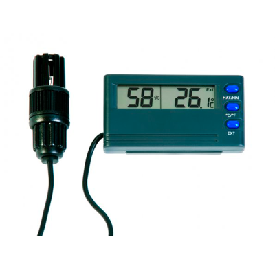 HR 195 TERMOHIGRÓMETRO THERMA CON SONDA REMOTA E INTERNA