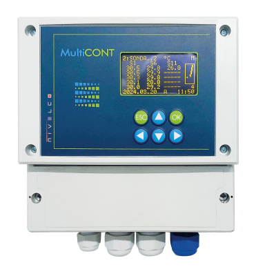 PEC-22K-1 CONTROLADOR DE PROCESO MULTICANAL UNIVERSAL MULTICONT 85-255 V AC 