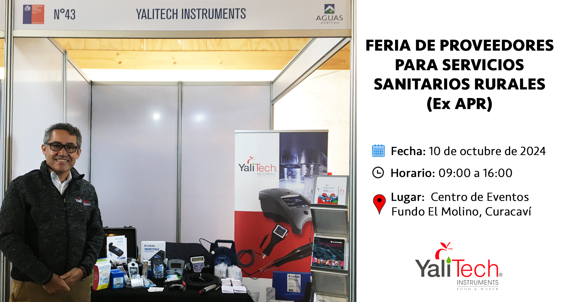 YALITECH PARTICIPARÁ EN LA FERIA DE PROVEEDORES PARA SERVICIOS SANITARIOS RURALES 