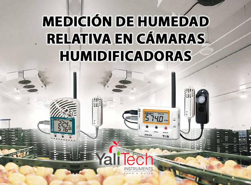 MEDICIÓN DE HUMEDAD RELATIVA EN CÁMARAS HUMIDIFICADORAS