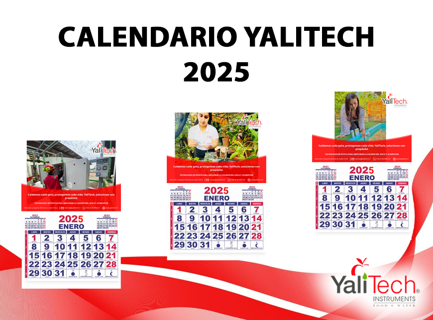 ¡PIDE TU CALENDARIO 2025!