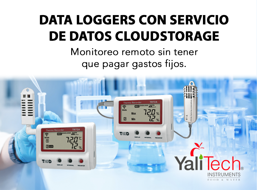 DATA LOGGERS CON SERVICIO DE DATOS CLOUDSTORAGE. MONITOREO  REMOTO SIN TENER QUE PAGAR GASTOS FIJOS