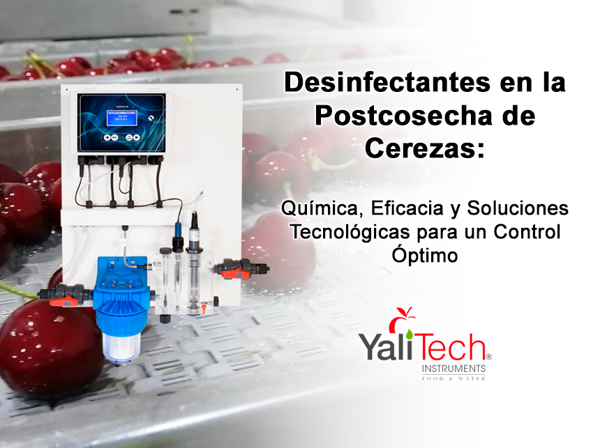 DESINFECTANTES EN LA POSTCOSECHA DE CEREZAS:  QUÍMICA, EFICACIA Y SOLUCIONES TECNOLÓGICAS PARA UN CONTROL ÓPTIMO