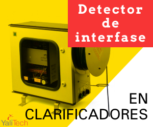 Detector de interfase en Clarificadores