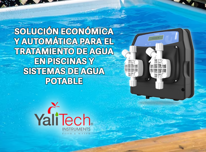 SOLUCIÓN ECONÓMICA Y AUTOMÁTICA PARA EL TRATAMIENTO DE AGUA EN PISCINAS Y SISTEMAS DE AGUA POTABLE