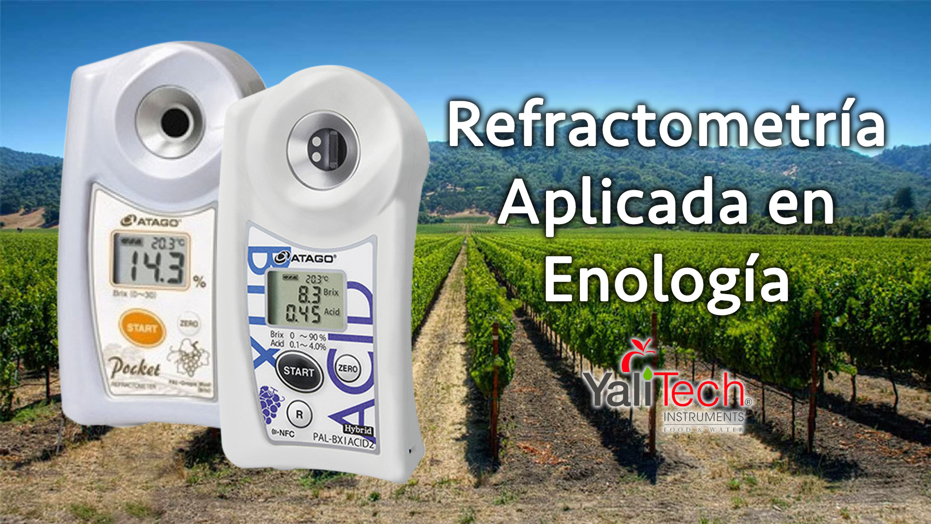 Refractometría Aplicada en Enología