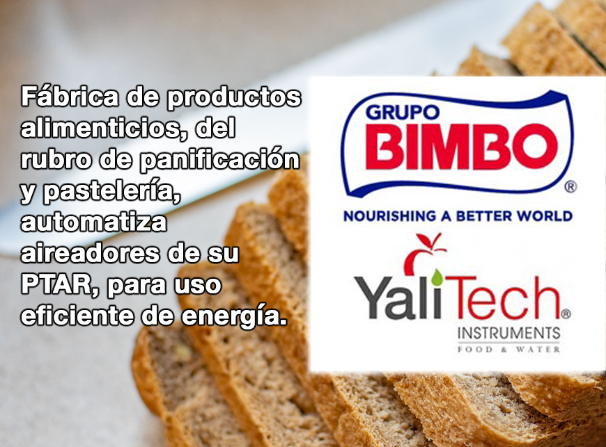FÁBRICA DE PRODUCTOS ALIMENTICIOS, DEL RUBRO DE PANIFICACIÓN Y PASTELERÍA, AUTOMATIZA AIREADORES DE SU PLANTA DE TRATAMIENTO DE AGUAS RESIDUALES, PARA USO EFICIENTE DE ENERGÍA.