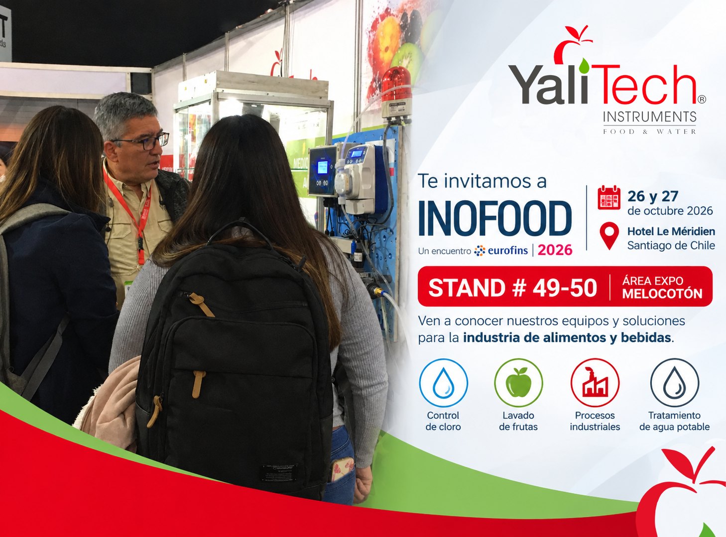 YALITECH ESTAR&Aacute; PRESENTE EN INOFOOD 2026: TECNOLOG&Iacute;A PARA UNA INDUSTRIA ALIMENTARIA M&Aacute;S SEGURA