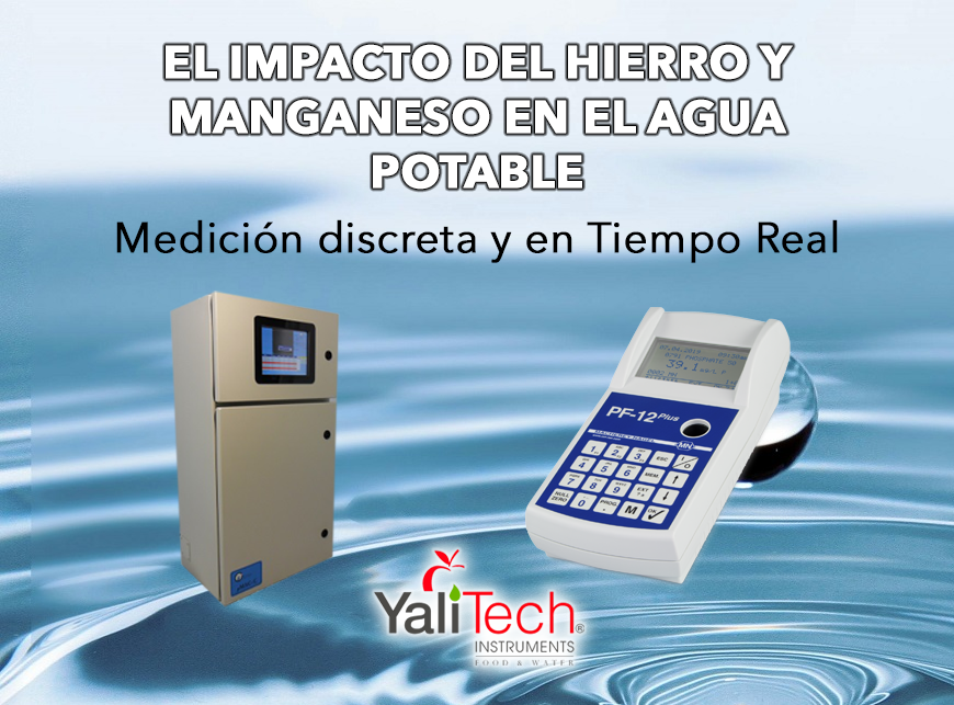 EL IMPACTO DEL HIERRO Y MANGANESO EN EL AGUA POTABLE; MEDICIÓN DISCRETA Y EN TIEMPO REAL.