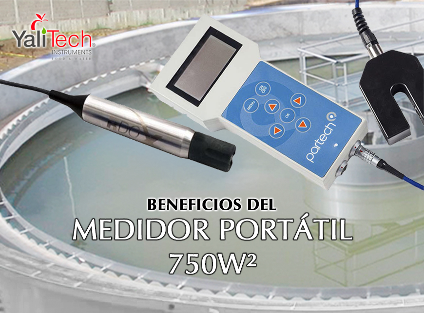 MEDICIÓN DE SÓLIDOS SUSPENDIDOS TOTALES Y OXÍGENO DISUELTO CON EL MEDIDOR PORTÁTIL MULTIPARÁMETRO 750W² PARTECH