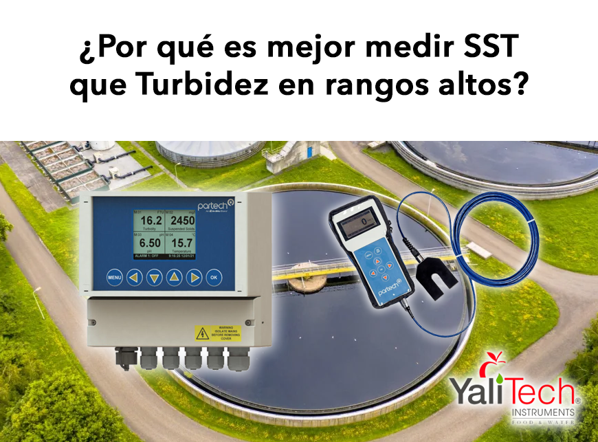 ¿POR QUÉ ES MEJOR MEDIR SST QUE TURBIDEZ EN RANGOS ALTOS?
