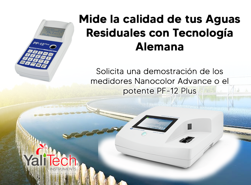 MIDE LA CALIDAD DE TUS AGUAS RESIDUALES CON TECNOLOGÍA ALEMANA