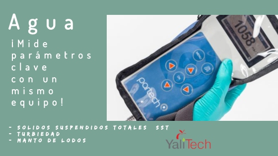 Nuevo Medidor de Sólidos Suspendidos Totales Portátil (SST)