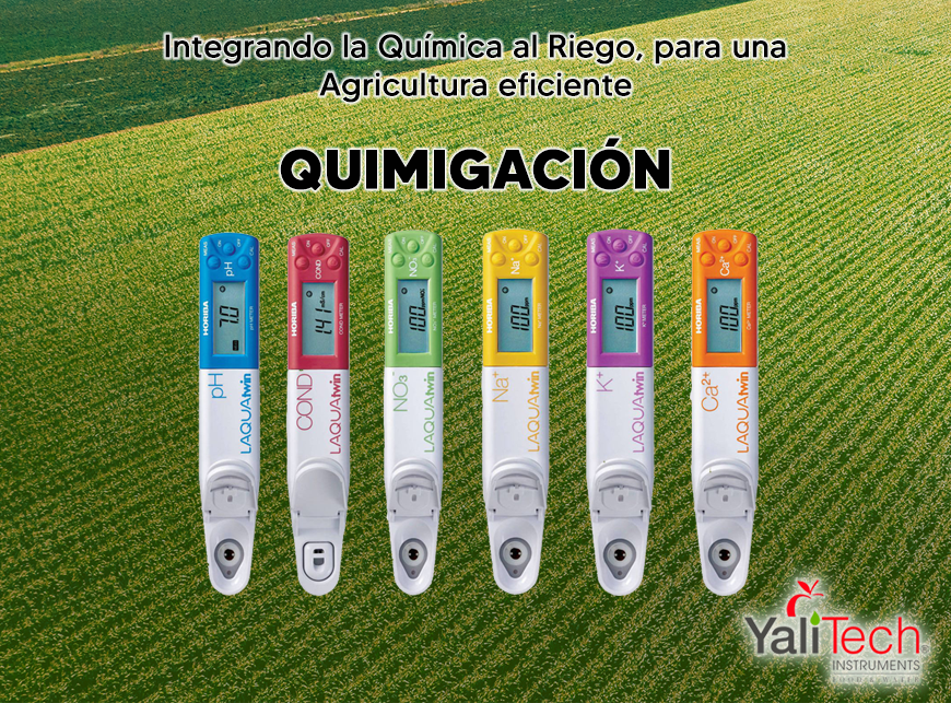 INTEGRANDO LA QUÍMICA AL RIEGO, PARA UNA AGRICULTURA EFICIENTE. QUIMIGACIÓN.