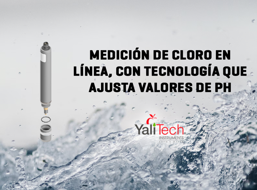MEDICIÓN DE CLORO EN LÍNEA, CON TECNOLOGÍA QUE AJUSTA VALORES DE PH