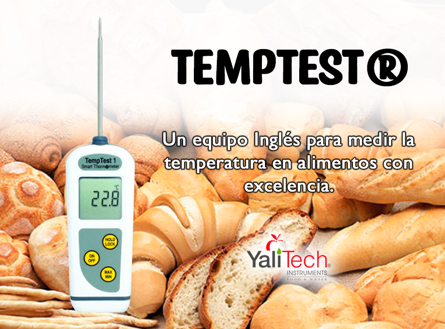 TERMÓMETRO TEMPTEST. UN EQUIPO INGLÉS PARA MEDIR LA TEMPERATURA EN ALIMENTOS CON EXCELENCIA.