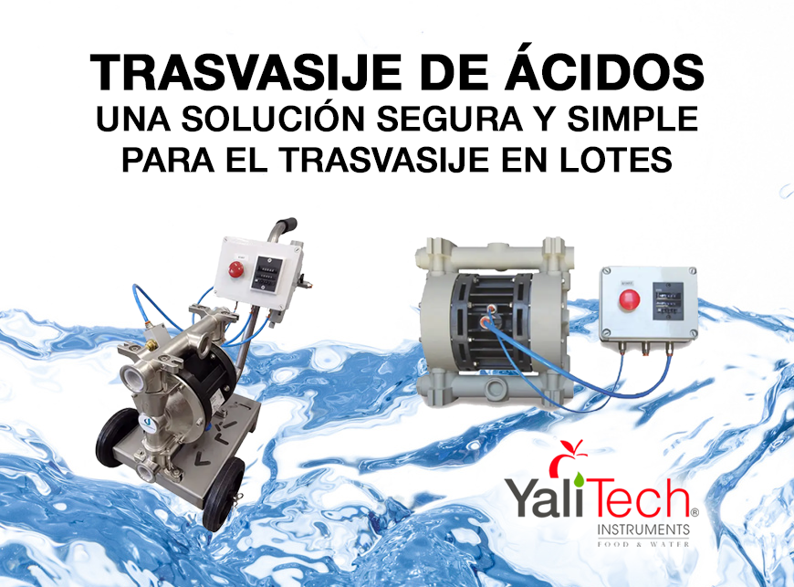 TRASVASIJE DE ÁCIDOS. UNA SOLUCIÓN SEGURA Y SIMPLE PARA EL TRASVASIJE EN LOTES.