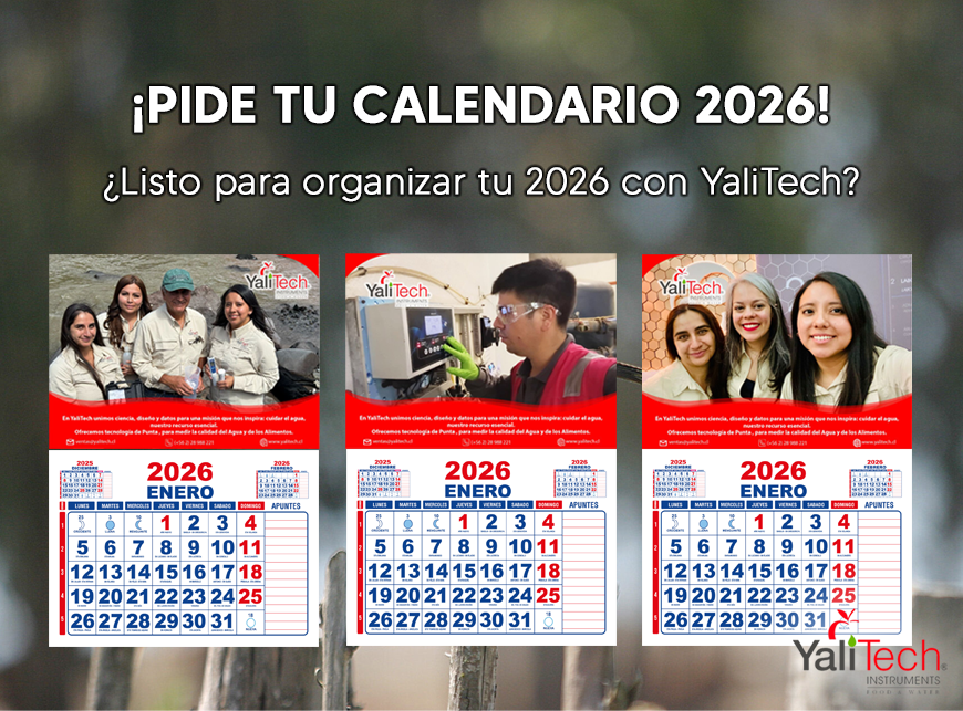 ¡PIDE TU CALENDARIO 2026!
