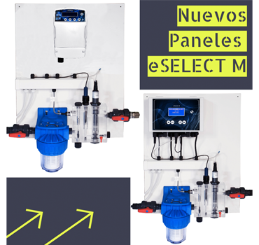 Nuevos Paneles para Control, Medición y Dosificación de Sanitizantes - Serie eSELECT M