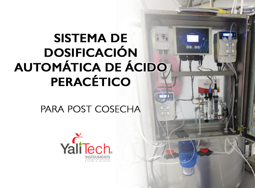 SISTEMA DE DOSIFICACIÓN AUTOMÁTICA DE ÁCIDO PERACÉTICO, PARA POST COSECHA