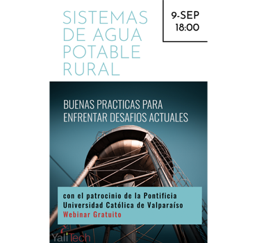 Webinar Saneamiento Rural: Operación de Plantas y tecnología para enfrentar los Desafíos Actuales.